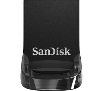 SANDISK 64 GB Ultra Fit USB 3.0 Memory Stick - Silver, Silver