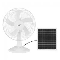 ventilador de mesa solar abanico