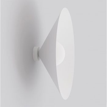 Aplique de pared osum l blanco opal