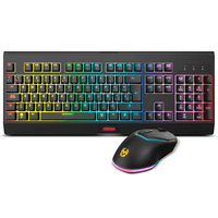 krom kabala  kit teclado y raton wireless rgb sp