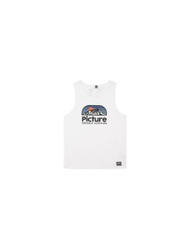 Camiseta de tirantes Picture Authentic Tank B Hombre Wh