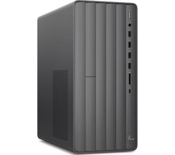 HP ENVY TE01-0005na Desktop PC - Intelu0026regCore i7, 2 TB HDD & 256 GB SSD, Black, Black