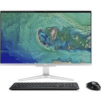 acer aspire c27-865 27 all-in-one pc - intelu0026regcore i5 1 tb hdd  256 gb ssd silver silver