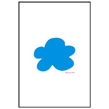Panorama Cuadro Metacrilato Enmarcado Agatha Ruiz De La Prada Nube 50x70 Cm