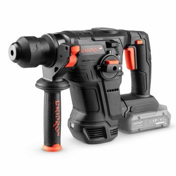 Dnipro-m Martillo Perforador Sds Plus 20v Brushless, 4j, Ø26 Mm Hormigón Armado, Antivibración, Antirretroceso, Sin Batería Ni Cargador – Dhr-203 Bcx