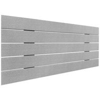 cabecero de madera reciclada dm estilo palet japones 80x46cm camas 8090 - espigas gris