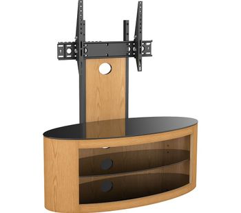 AVF Buckingham 1000 TV Stand with Bracket, Black