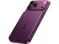 powerbank - baseus picogo air am71 5000 mah 225w carga inalambrica 15w usb-c ultrafina certificado ccc dark cherry