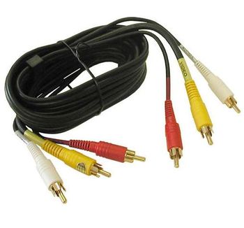 Cable Audio Vídeo RCA Macho/Macho 1.5m