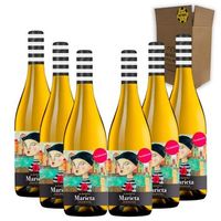 marieta albarino vino blanco espana pack 6 botellas 75 cl 12 vol