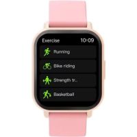 denver swc-176ro bluetooth 181 gris correa rosa ip65 pulsometro