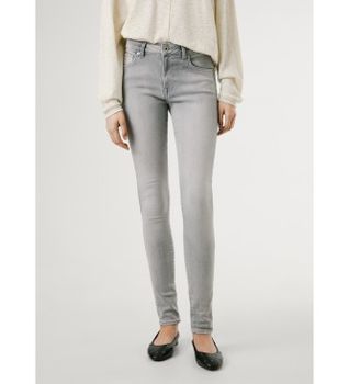 Pepe Jeans para mujer. PL2047288AA Jeans Skinny Regent gris (32/30), Casual, Algodón, Denim