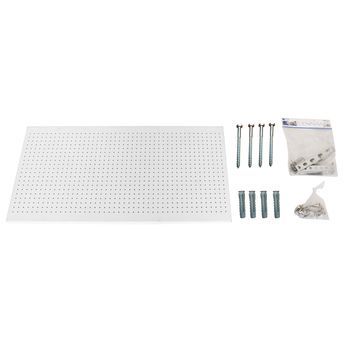 Kit Panelclick 1200x600 Blanco + 22 Hook + 3 Acce