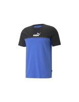 camiseta puma essentials block x tape hombre royal sapphire