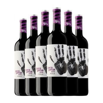 Paco García Vino Tinto Seis Rioja Roble 75 Cl 13.8% Vol. (pack De 6 Unidades)