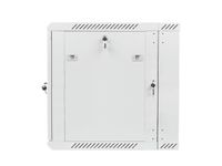 bastidor de pared lanberg wf02-6612-10s 12u 60kg ip20 blanco cristal templado
