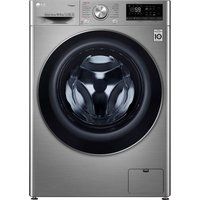 lg turbowash with ai dd v7 f4v710sts wifi-enabled 105 kg 1400 spin washing machine - graphite graphite