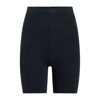 Calvin Klein Jeans. Pantalones cortos de canalé con logo Negros J20J225217-PT2