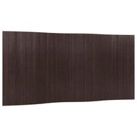 biombo biombo biombo 165 x 400 cm bambu marron oscuro dec031152