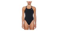 banador de una pieza nike modern spiderback en negro para mujer