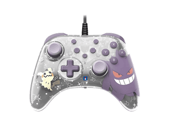 Mando Nintendo Switch - Hori Horipad Turbo Gengar & Mimiku, 2, Con cable