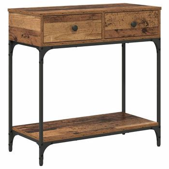 Mesa Consola Madera Vieja 75 X 34,5 X 75 Cm Vidaxl