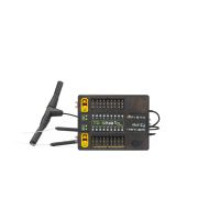 frsky tandem td series td sr18 24 ghz900 mhz 18ch receptor de largo alcance de doble banda con triple antena para fpv