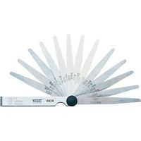 juego galgas espesores templado 005 r 100 mm 13 laminas vogel 411005