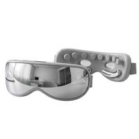 dam masajeador de ojos hidratante z-027 con 6 modos de uso calor vibracion y ems 203x85x78 cm color gris