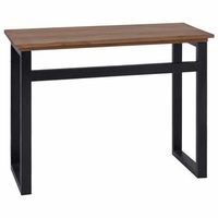 vidaxl escritorio natural madera de teca maciza 100 x 45 x 75cm