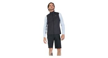 Fox ranger chaleco cortaviento negro