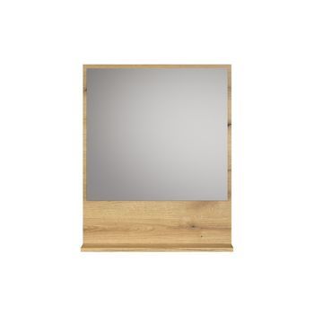 Espejo Mural Con 1 Estante L60 Cm - Purebliss