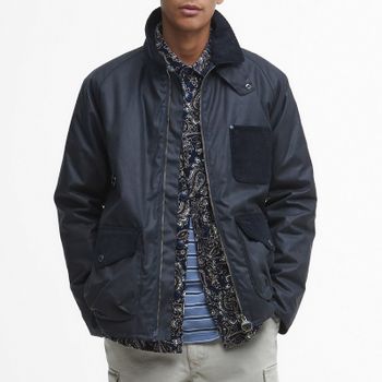 Barbour Shoreman Spey Waxed Cotton Jacket - XL