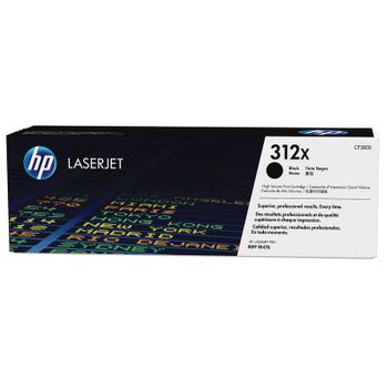 HP 312X Tóner Original Laserjet Alta Capacidad Negro