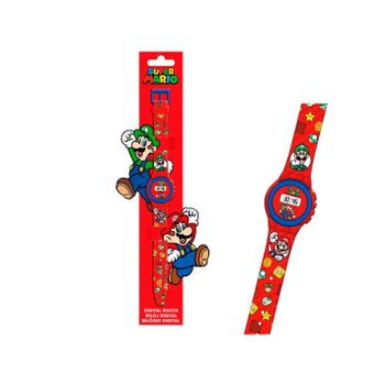 Reloj digital Super Mario,regalo,para ninos ,reloj de led.