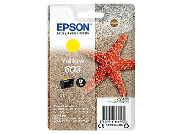 Cartucho de tinta - Epson 603 Amarillo, 2.4 ml