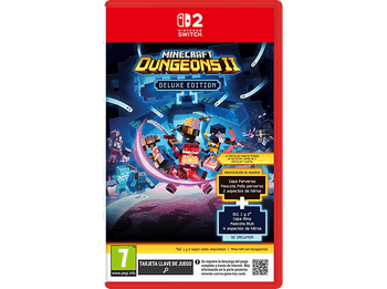 Nintendo Switch 2 Minecraft Dungeons II Deluxe Edition (Game Key Card)