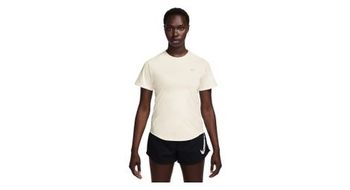 Maillot de manga corta nike swift beige para mujer