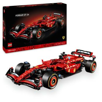 LEGO Technic Ferrari SF-24, Juego de Construcción +18 años - 42207