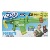 nerf - lanzador smg-zesty nerf fortnite 4 en 1
