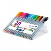 staedtler triplus fineliner assorted pk20