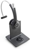 cisco auriculares 561 auriculares inalambricos dect simples para un solo oido con base multifuente para ee uu y canada carbon garantia limitada de 1 ano cp-hs-wl-561-m-us