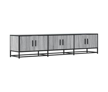 Mueble tv - mesa de tv madera de ingeniería gris sonoma 180x35x41 cm