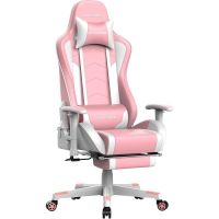 silla gaming gtplayer ergonomic bluetooth reposapies rosa
