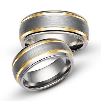 Alianzas de tungsteno bicolor