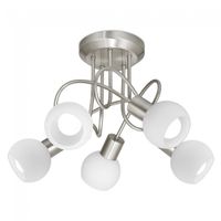 plafon opal 5 luces