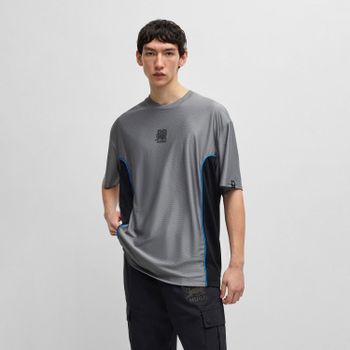 Hugo Red Camiseta Gris 50545110-025