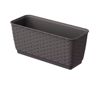 Maceta ratolla p 3l., dimensiones (mm) 293x119x126, color ocre oscuro