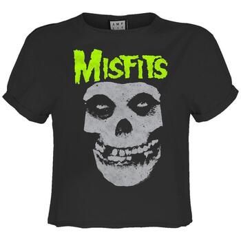 Amplified Clothing Camiseta manga larga Skull para mujer