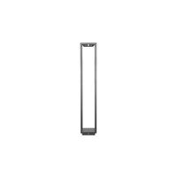 farol solar led gris oscuro para el hogar 100 cm 22 w bateria ip54 color azafran